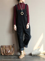 NEW |Wide Leg Corduroy Overalls