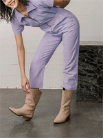 Cropped Utility Jumpsuit