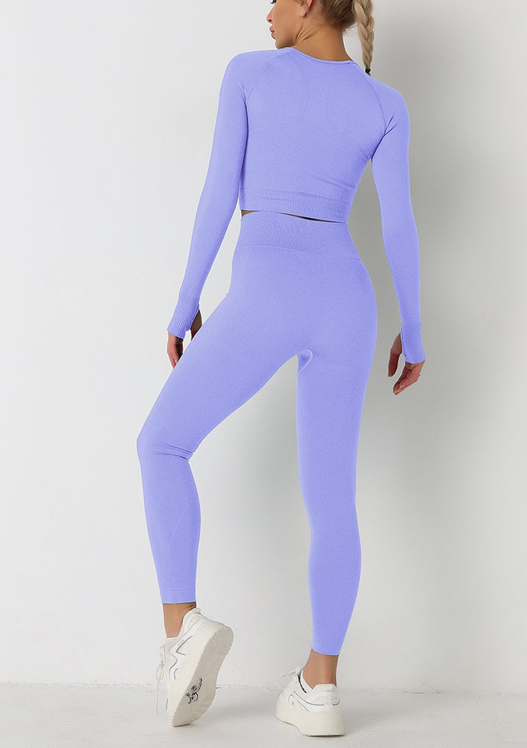 Yoga Workout Bundle Top+Legging Set