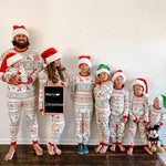 Elk Family Pajamas 2-piece Set (No Hat)