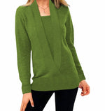 Women's Pullover Cropped Knitted Jumpers