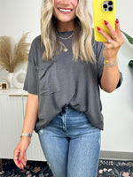 Women's Raw Edge Boxy Tee