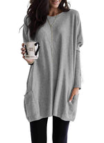 Women's Lightweight Long Sleeve Tunic Top