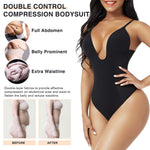 U-plunge Shapewear Low-back Bodysuit for Women