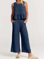 Women's Casual 2 Piece Outfit with Pockets