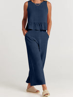 Women's Casual 2 Piece Outfit with Pockets