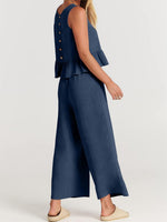 Women's Casual 2 Piece Outfit with Pockets