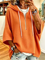 Casual Plain Hoodie Cross Hoodie