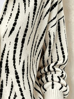 Women Abstract Long Sleeve Comfy Casual Cardigan
