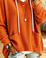 Casual Plain Hoodie Long Sleeve Hoodie