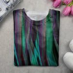Casual Abstract Crew Neck Long Sleeve T-shirt
