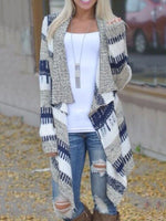 Long Sleeve Cotton-blend Cardigan
