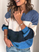 Plus Size Long Sleeve Casual Sweater