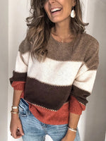 Plus Size Long Sleeve Casual Sweater