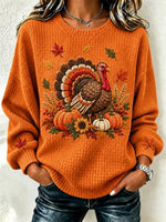 Casual Turkey Henley Collar Long Sleeve Sweatshirt