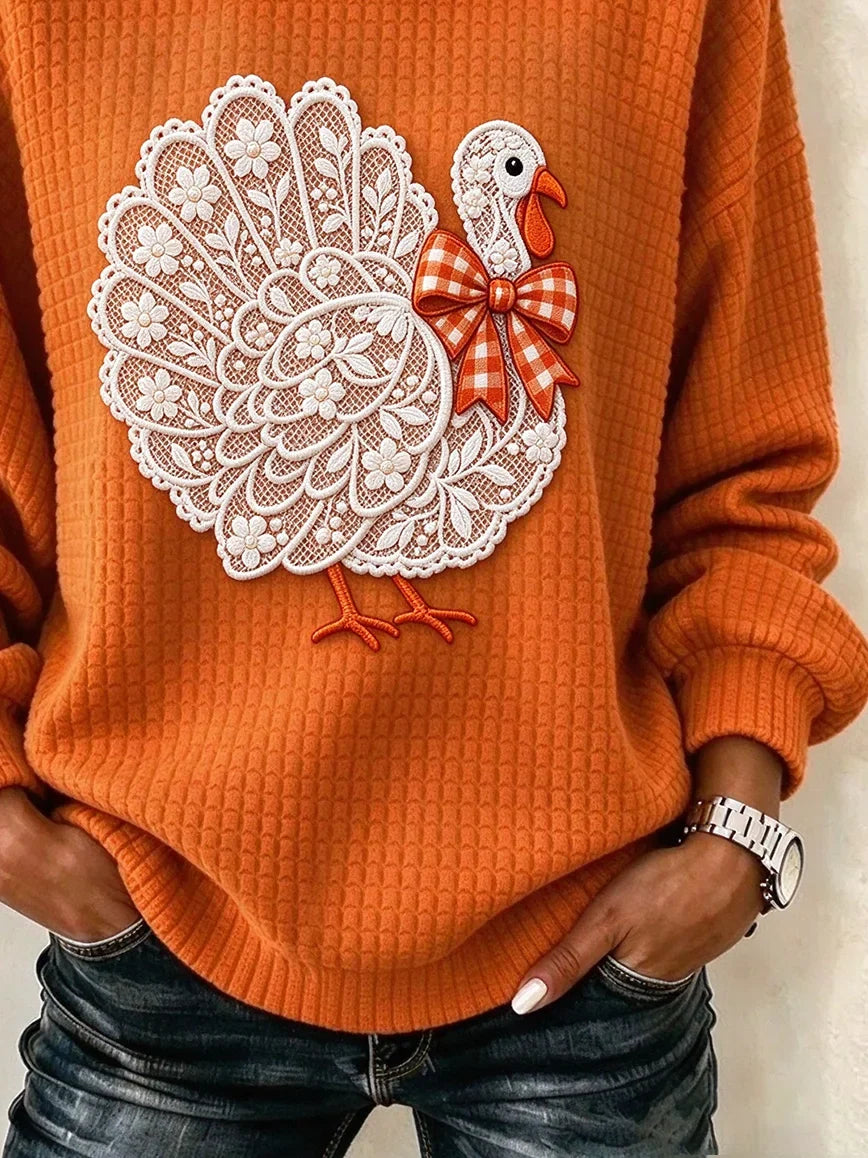 Turkey Casual Regular Fit Printing Sweatshirt