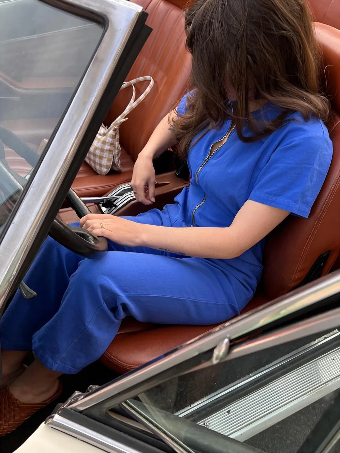 Cropped Utility Jumpsuit