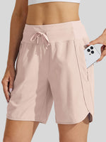 Women's 7 Inseam Athletic High Wasistband Shorts