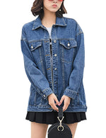 Women's Classic Button Down Denim Jacket