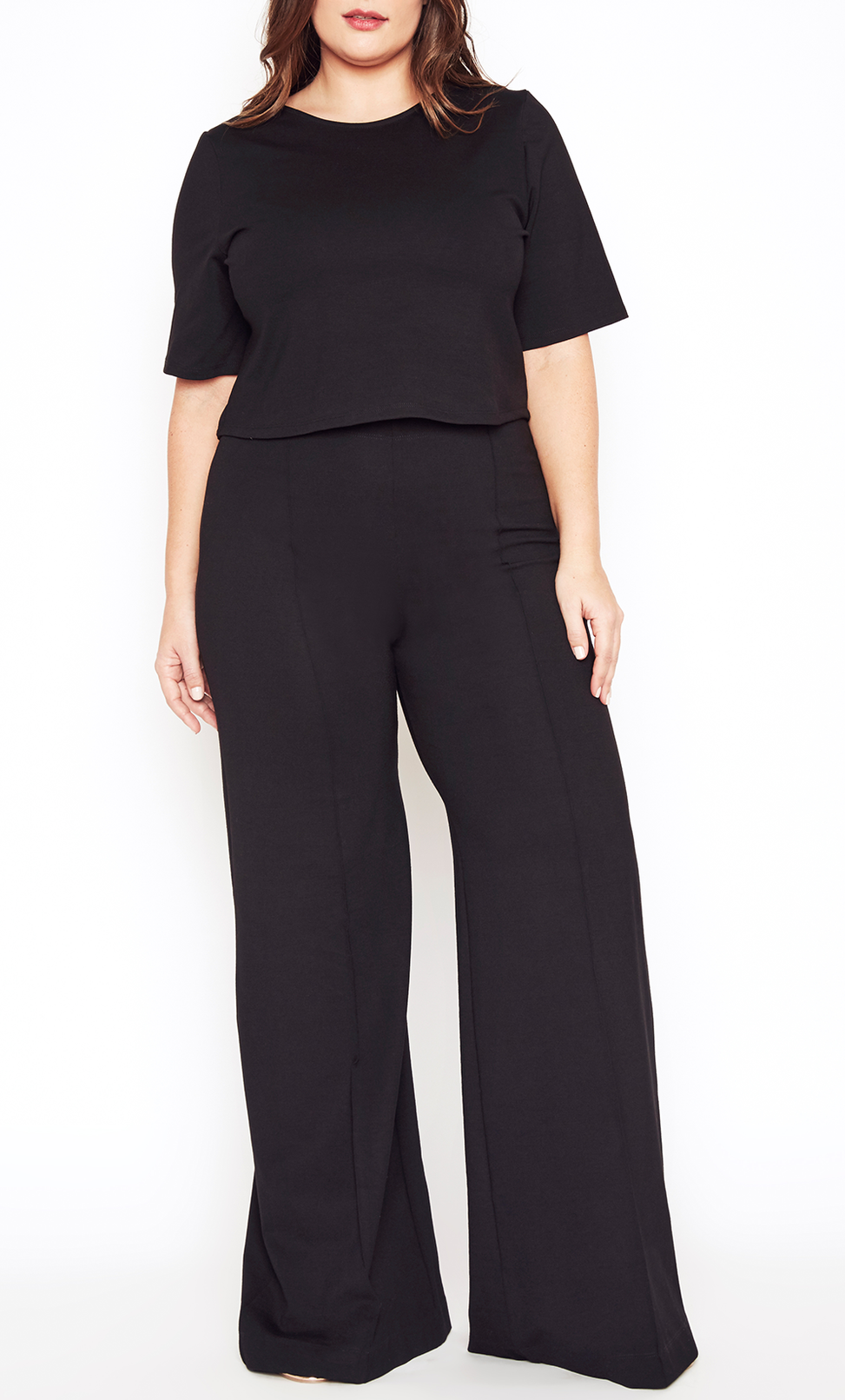 Women's Knit Wide Leg Pants