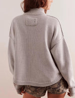 Wommen's Button Down Knit Sweater Cardigan