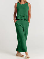 Women's Casual 2 Piece Outfit with Pockets
