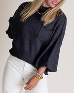 Women's Mock Neck Dolman Sleeves Sweater