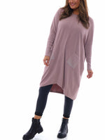 New Sparkle Pocket Jumper Dress