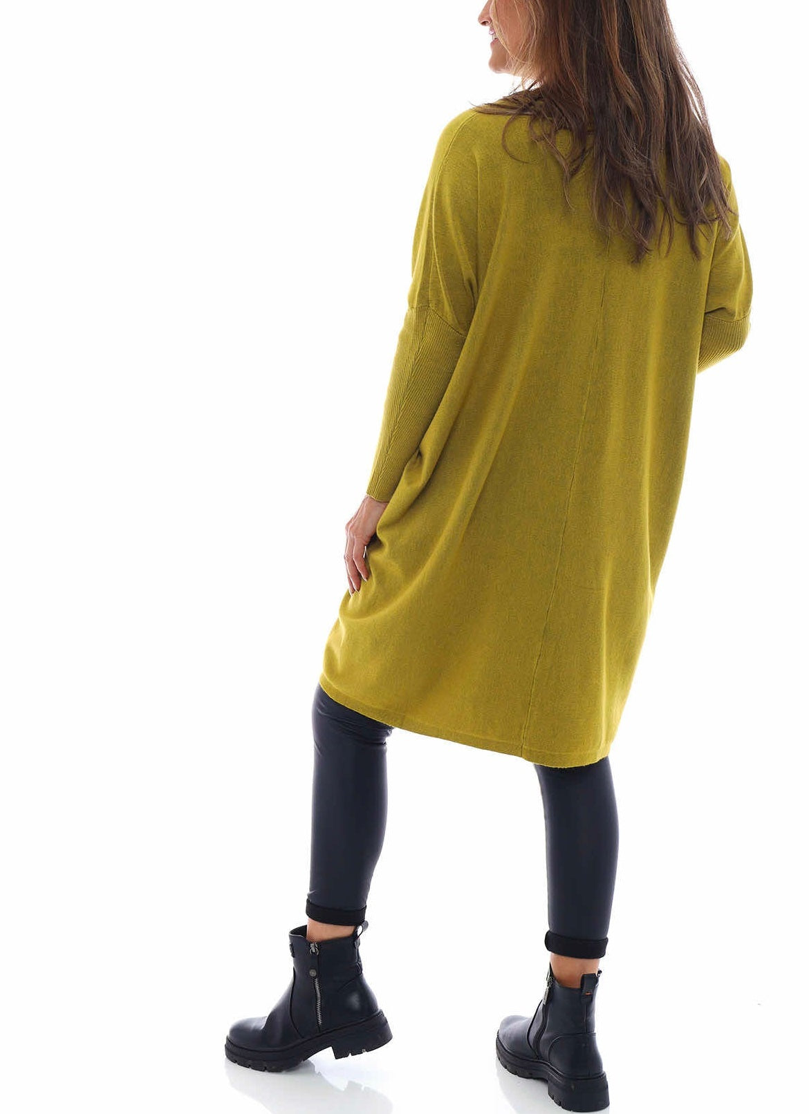 New Sparkle Pocket Jumper Dress