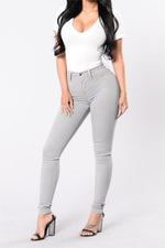 Slimming High Stretch Jeans