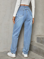 Trendy Straight Loose Jeans