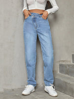 Trendy Straight Loose Jeans