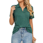 Women's Business Casual Tops Work Polo T-Shirt