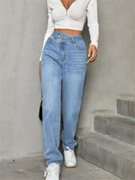 Trendy Straight Loose Jeans