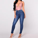Slimming High Stretch Jeans
