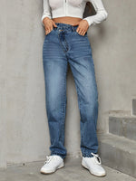 Trendy Straight Loose Jeans