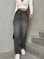 Trendy Straight Loose Jeans