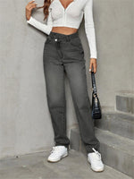 Trendy Straight Loose Jeans