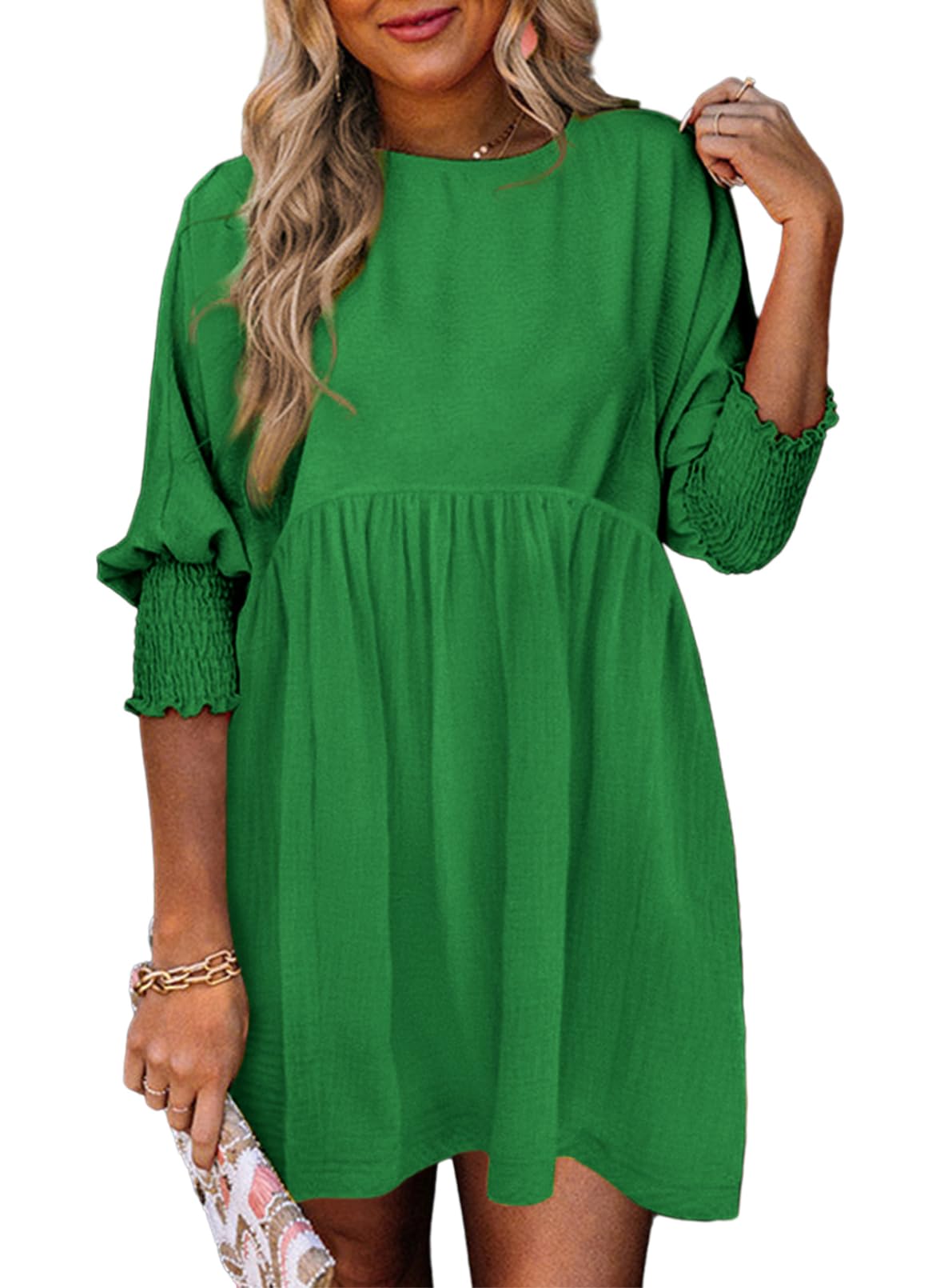 Women's Casual Swing Tunic Dress