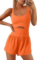 Women's Sports Fitness One-piece Suit