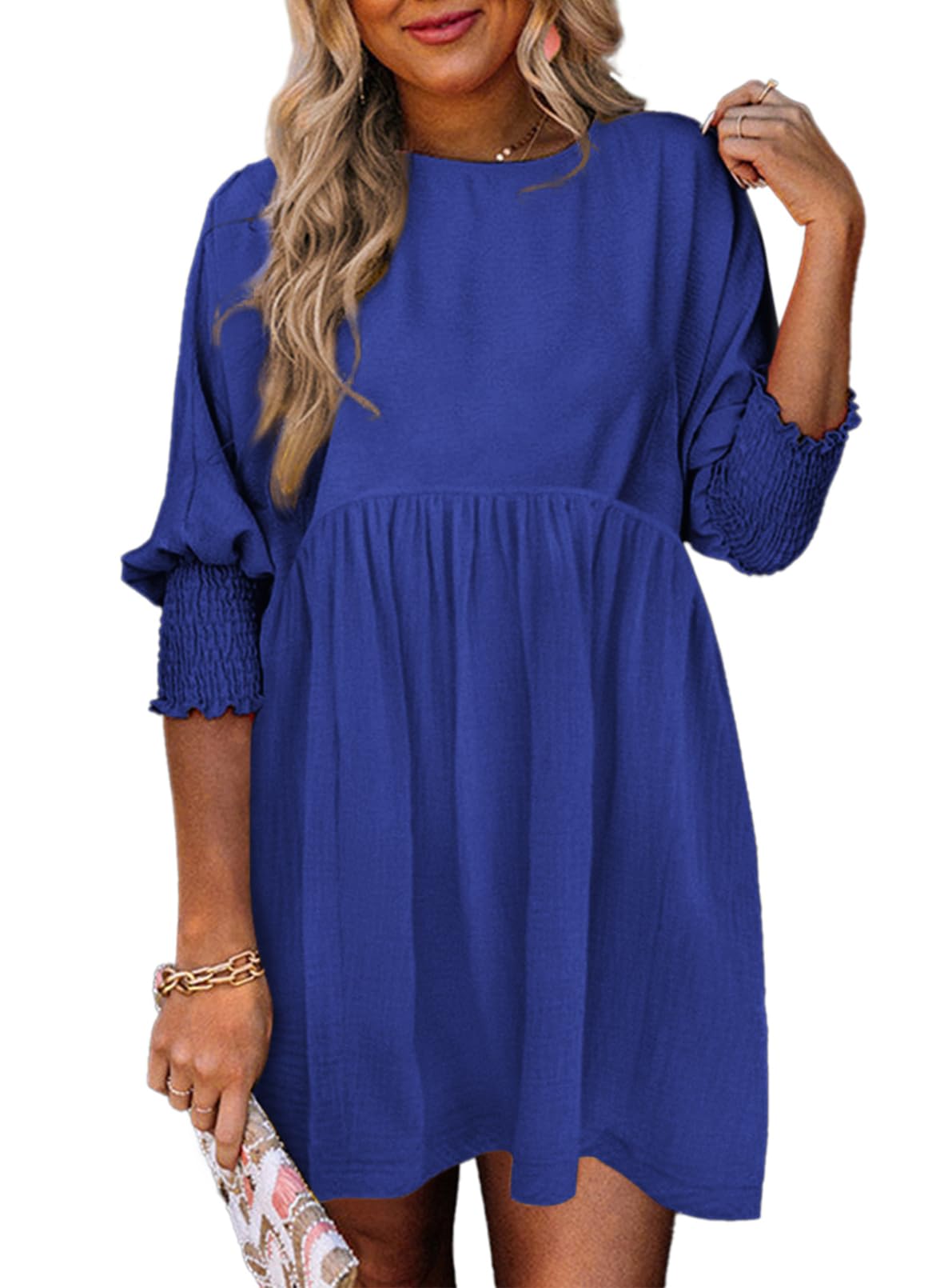 Women's Casual Swing Tunic Dress