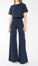 Women's Knit Wide Leg Pants