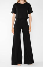 Women's Knit Wide Leg Pants