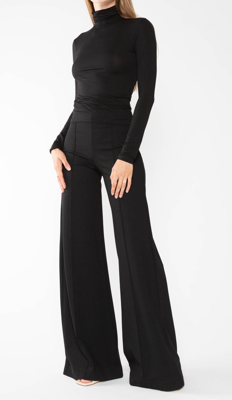 Women's Knit Wide Leg Pants