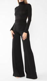 Women's Knit Wide Leg Pants