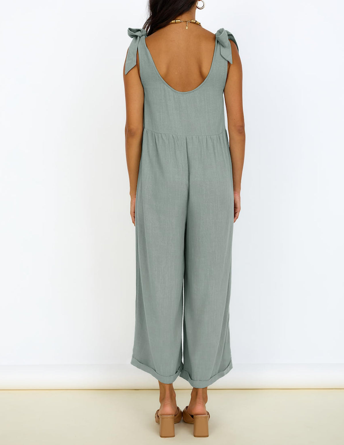 Women's Wide LegJumpsuits with Pockets