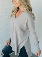Women's Ultra Soft Seam Front Sweater