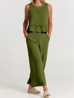 Women's Casual 2 Piece Outfit with Pockets