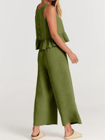 Women's Casual 2 Piece Outfit with Pockets