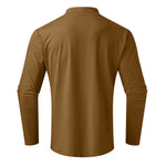 Hot Sale 40% OFF - Men's High Neck Slim Fit Long Sleeve T-shirt